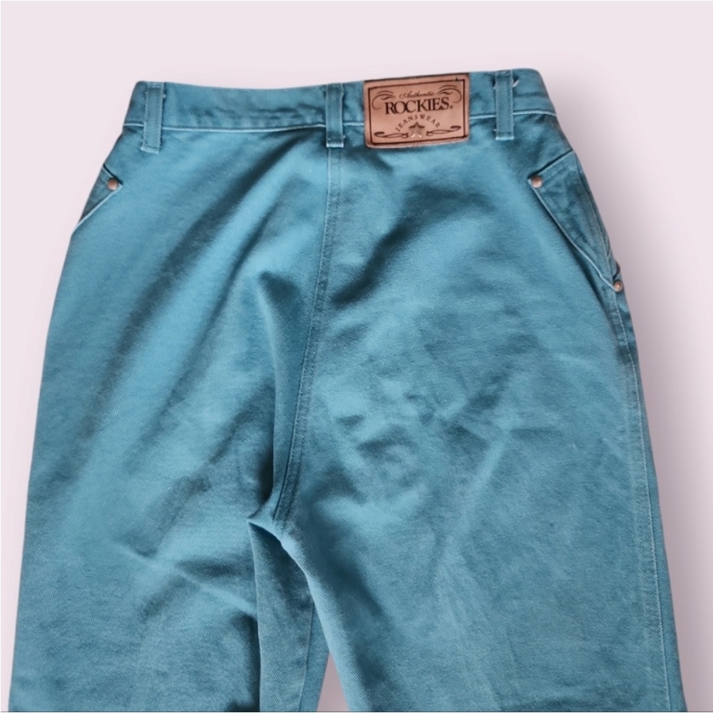 Vintage Rockies | Turquoise Blue Western Jeans
Size 30 11 - Picture 3 of 9